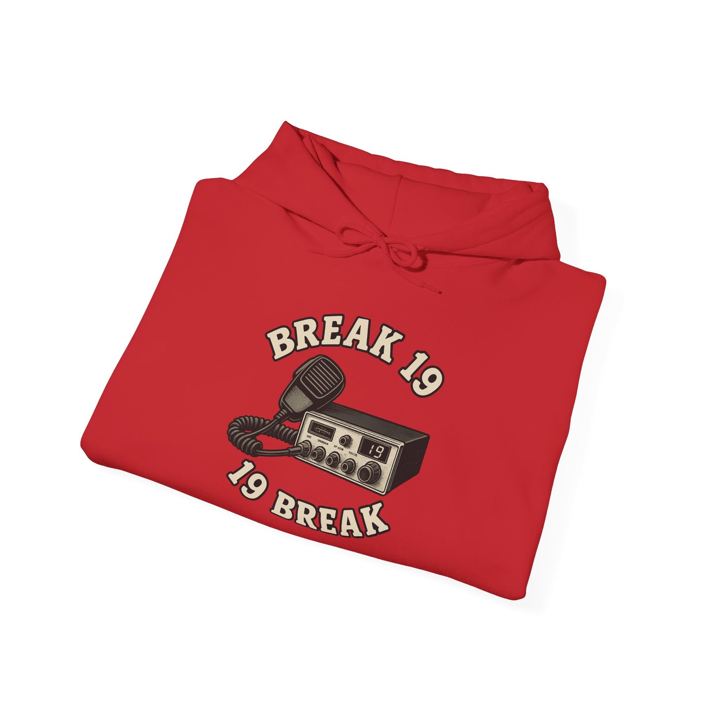 Retro Break 19 Hooded Sweatshirt, Vintage Style, Unisex Pullover, Casual Wear, Gift for Him, Gift for Her, Hip Hop Apparel