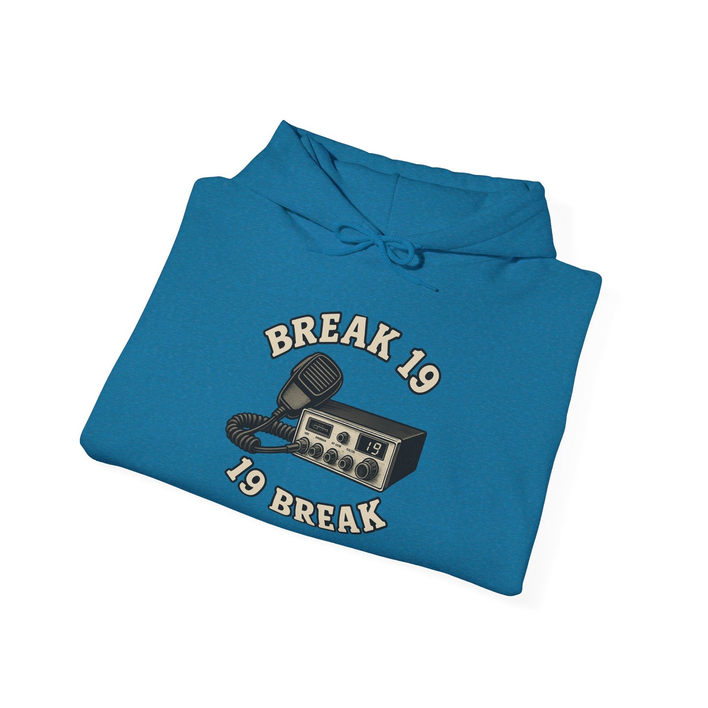 Retro Break 19 Hooded Sweatshirt, Vintage Style, Unisex Pullover, Casual Wear, Gift for Him, Gift for Her, Hip Hop Apparel
