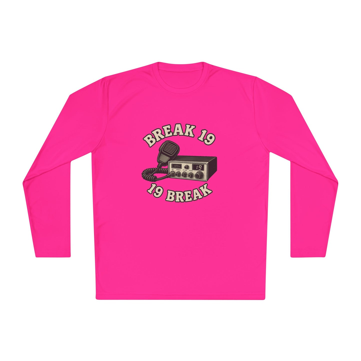 Retro CB Radio Long Sleeve Tee | Perfect for Truckers, Vintage Lovers, Gift for Students, Casual Wear, Radio Enthusiasts