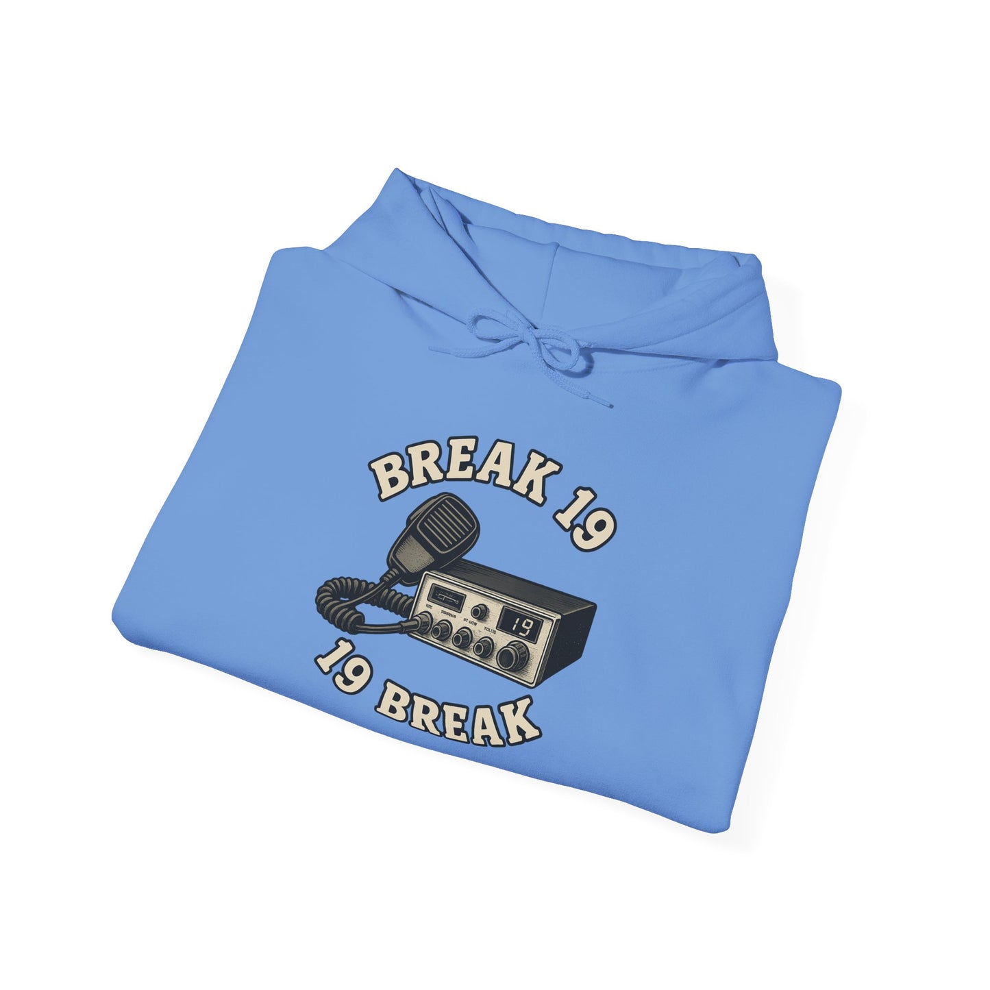 Retro Break 19 Hooded Sweatshirt, Vintage Style, Unisex Pullover, Casual Wear, Gift for Him, Gift for Her, Hip Hop Apparel