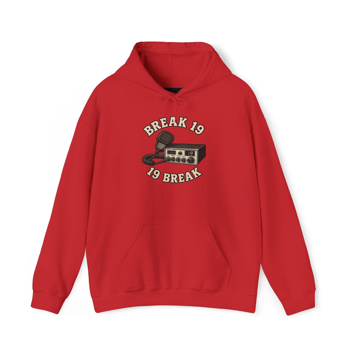 Retro Break 19 Hooded Sweatshirt, Vintage Style, Unisex Pullover, Casual Wear, Gift for Him, Gift for Her, Hip Hop Apparel