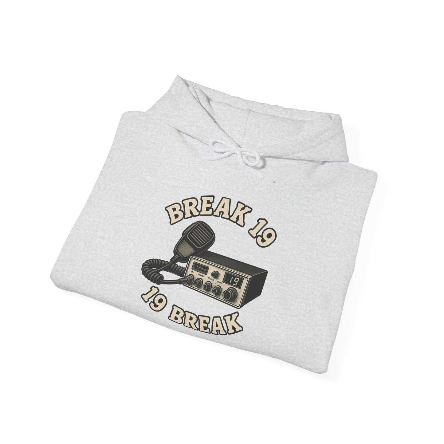 Retro Break 19 Hooded Sweatshirt, Vintage Style, Unisex Pullover, Casual Wear, Gift for Him, Gift for Her, Hip Hop Apparel