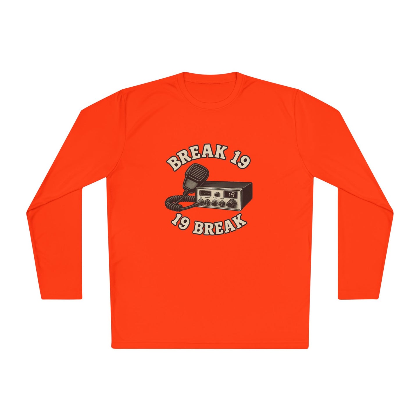 Retro CB Radio Long Sleeve Tee | Perfect for Truckers, Vintage Lovers, Gift for Students, Casual Wear, Radio Enthusiasts