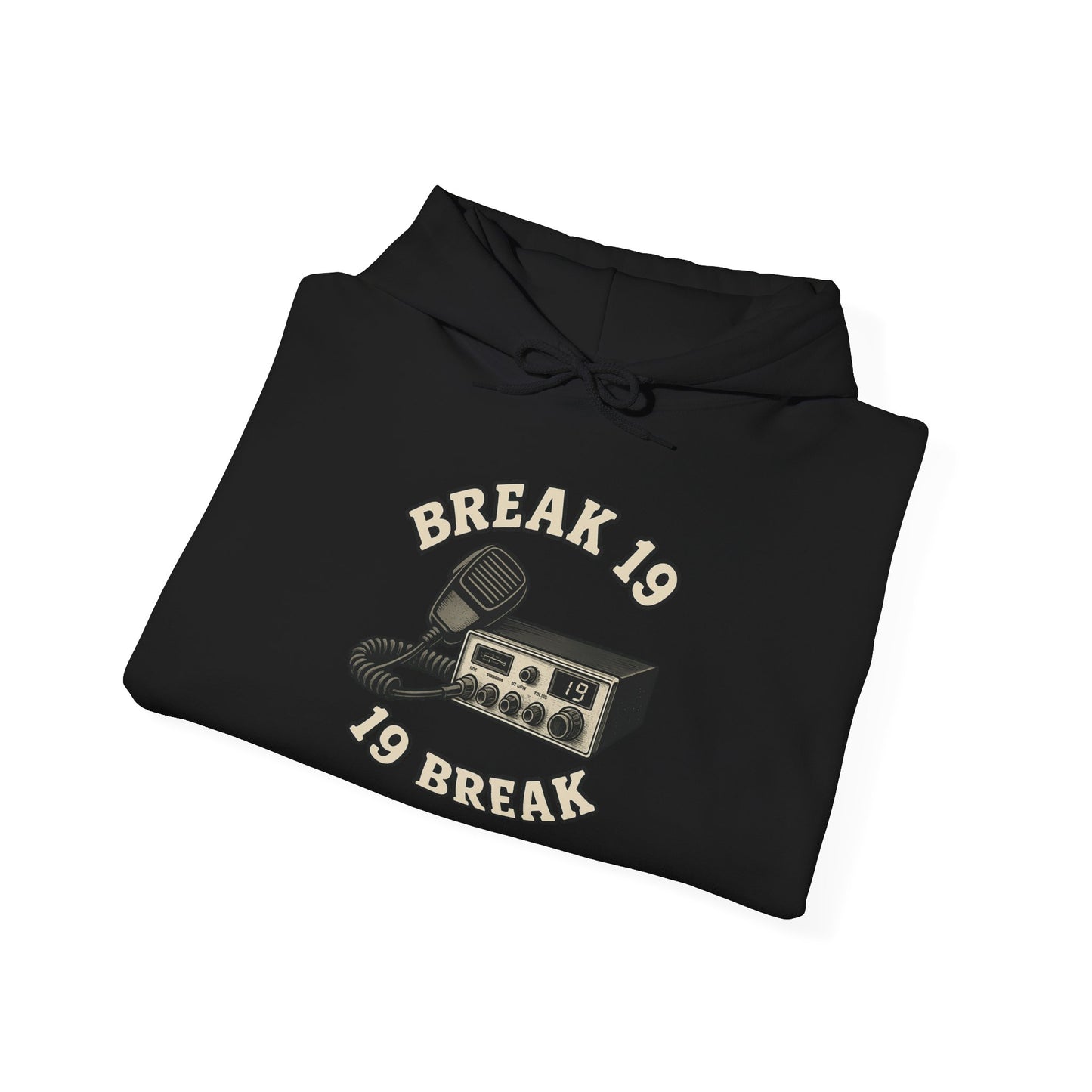 Retro Break 19 Hooded Sweatshirt, Vintage Style, Unisex Pullover, Casual Wear, Gift for Him, Gift for Her, Hip Hop Apparel