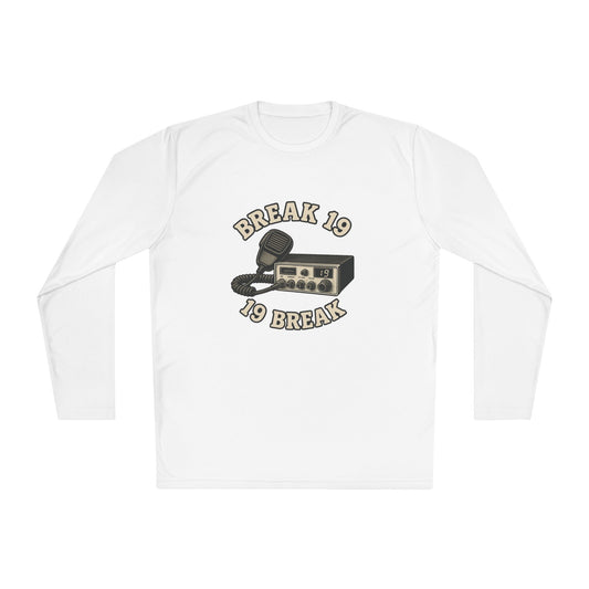 Retro CB Radio Long Sleeve Tee | Perfect for Truckers, Vintage Lovers, Gift for Students, Casual Wear, Radio Enthusiasts