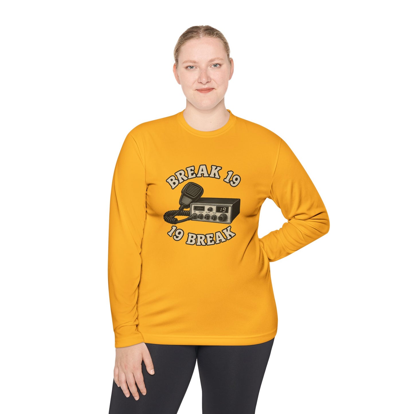 Retro CB Radio Long Sleeve Tee | Perfect for Truckers, Vintage Lovers, Gift for Students, Casual Wear, Radio Enthusiasts
