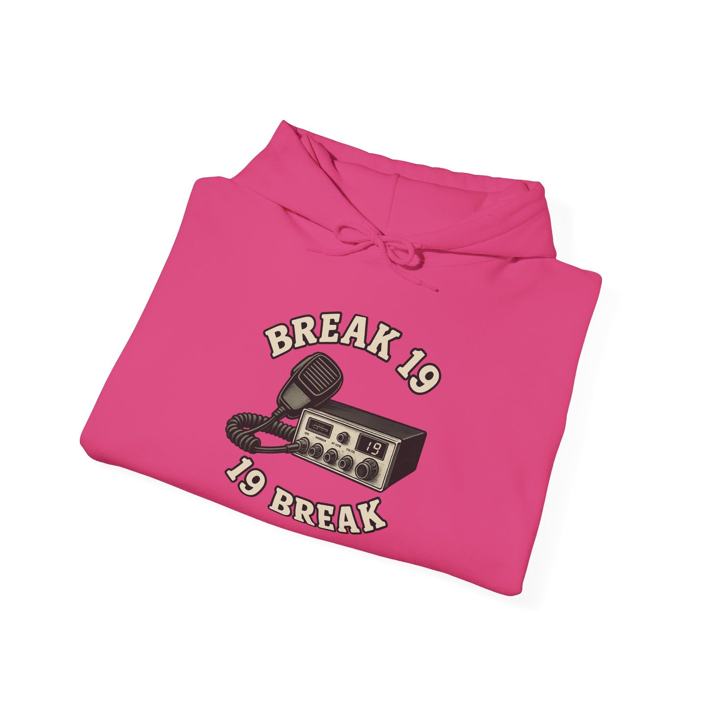 Retro Break 19 Hooded Sweatshirt, Vintage Style, Unisex Pullover, Casual Wear, Gift for Him, Gift for Her, Hip Hop Apparel