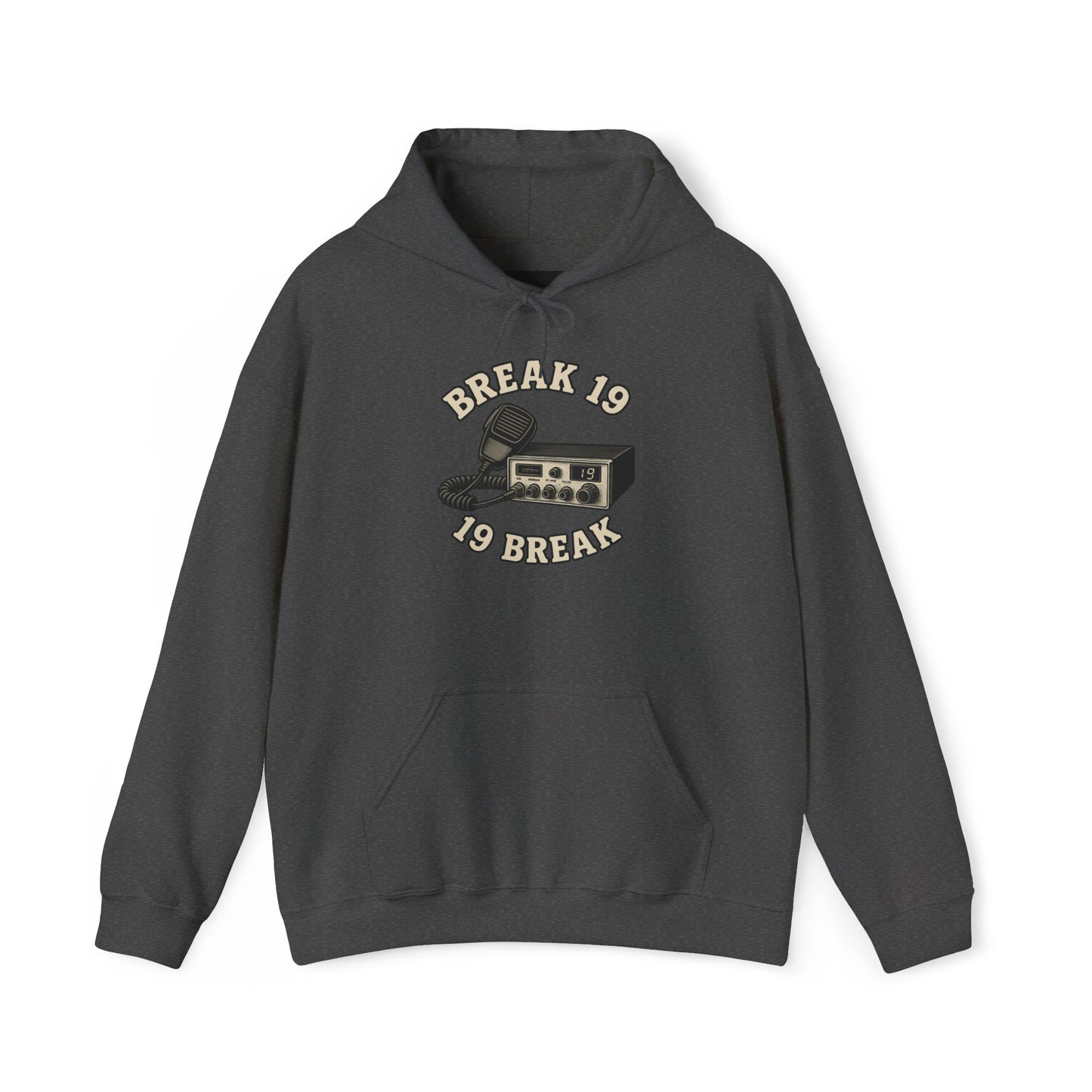 Retro Break 19 Hooded Sweatshirt, Vintage Style, Unisex Pullover, Casual Wear, Gift for Him, Gift for Her, Hip Hop Apparel