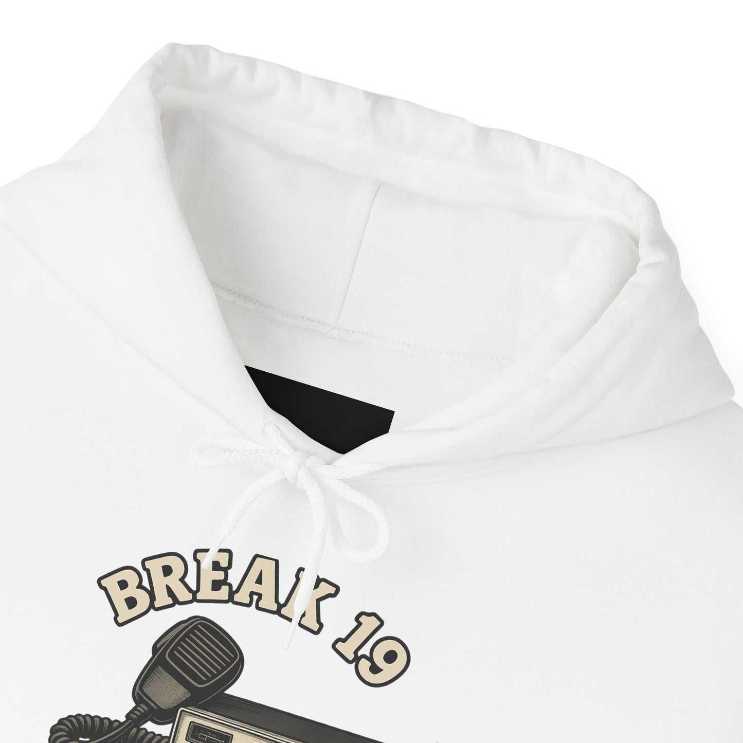 Retro Break 19 Hooded Sweatshirt, Vintage Style, Unisex Pullover, Casual Wear, Gift for Him, Gift for Her, Hip Hop Apparel