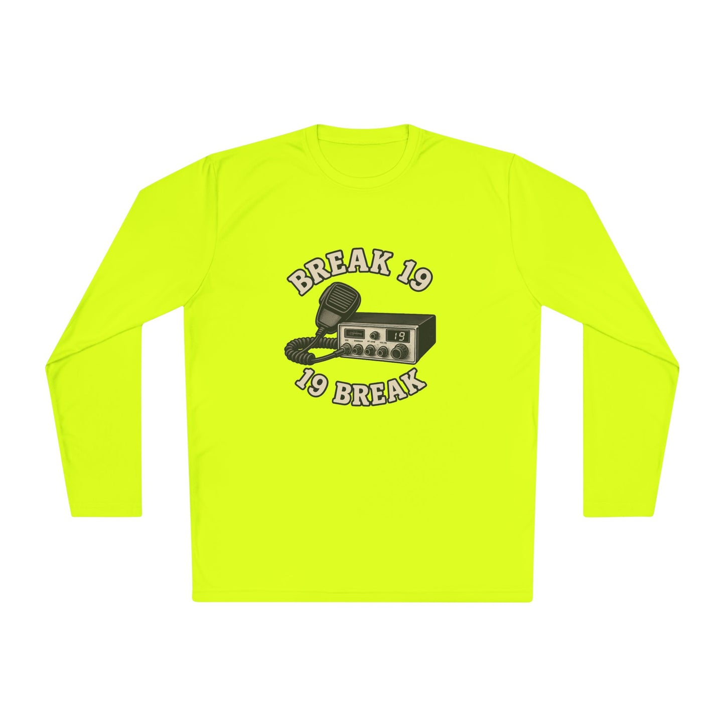 Retro CB Radio Long Sleeve Tee | Perfect for Truckers, Vintage Lovers, Gift for Students, Casual Wear, Radio Enthusiasts