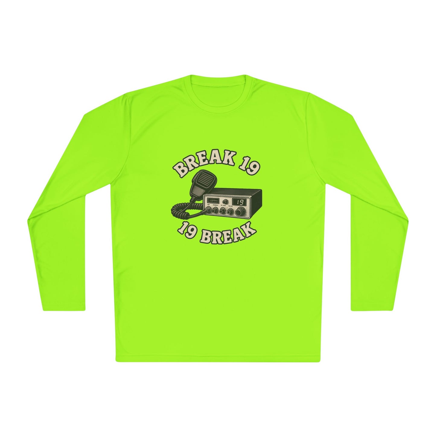 Retro CB Radio Long Sleeve Tee | Perfect for Truckers, Vintage Lovers, Gift for Students, Casual Wear, Radio Enthusiasts