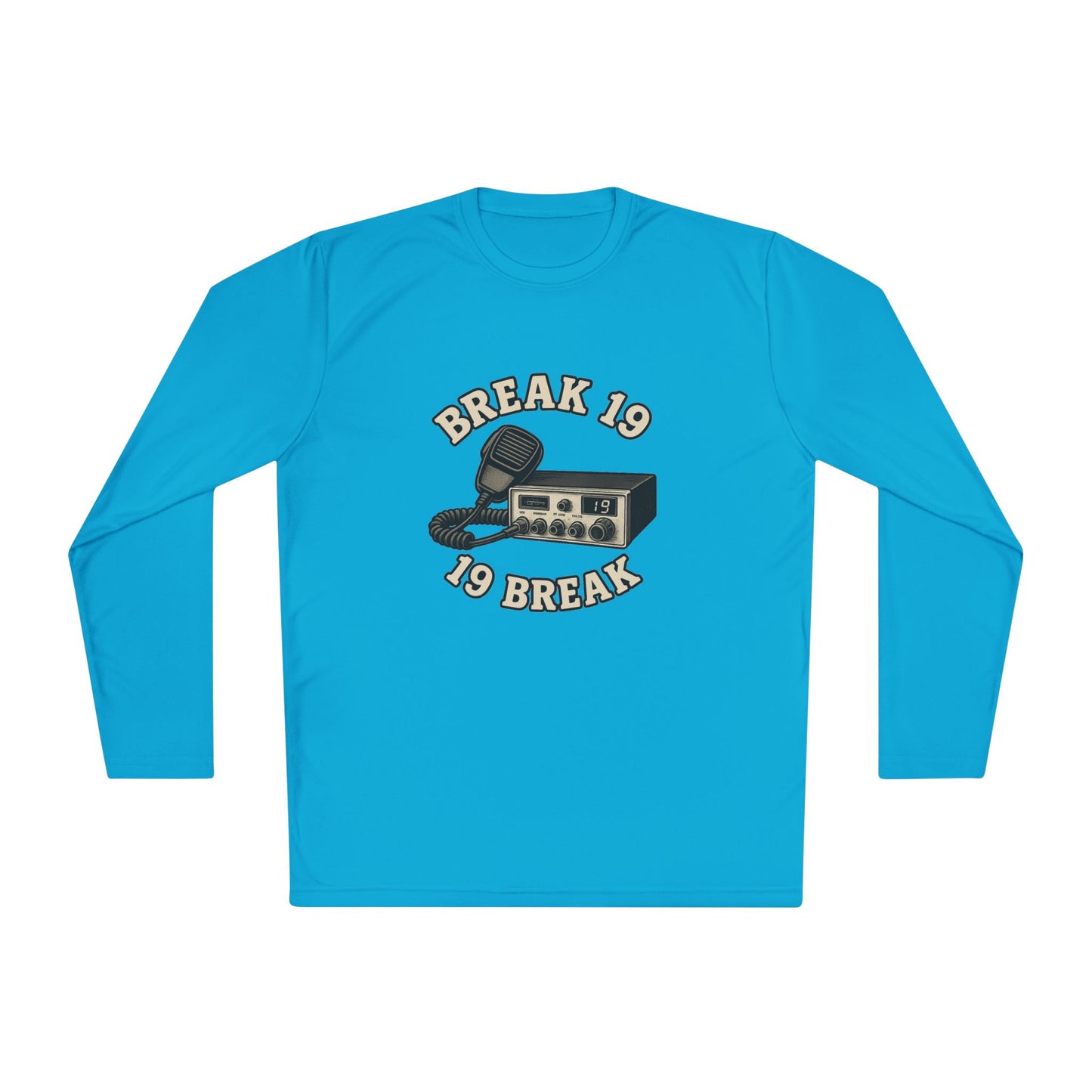 Retro CB Radio Long Sleeve Tee | Perfect for Truckers, Vintage Lovers, Gift for Students, Casual Wear, Radio Enthusiasts