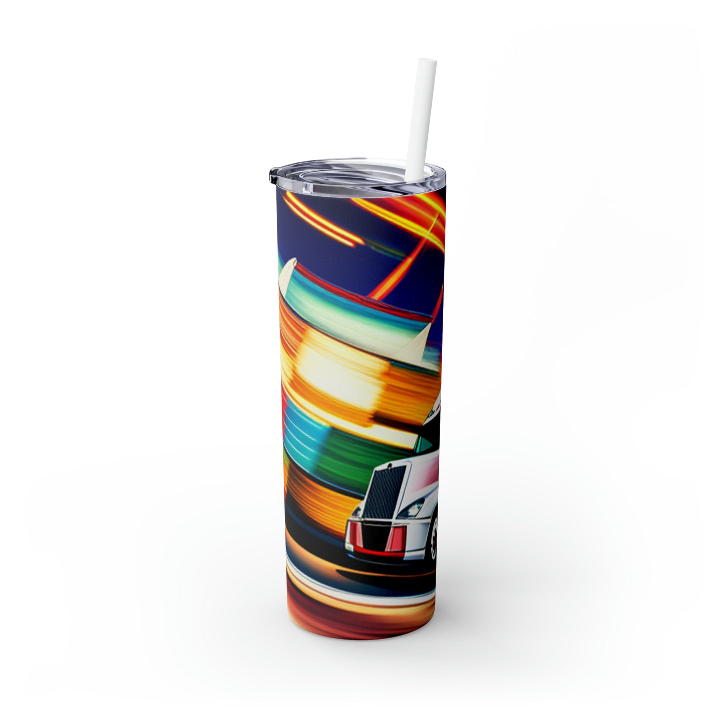 Skinny Tumbler with Straw, 20oz