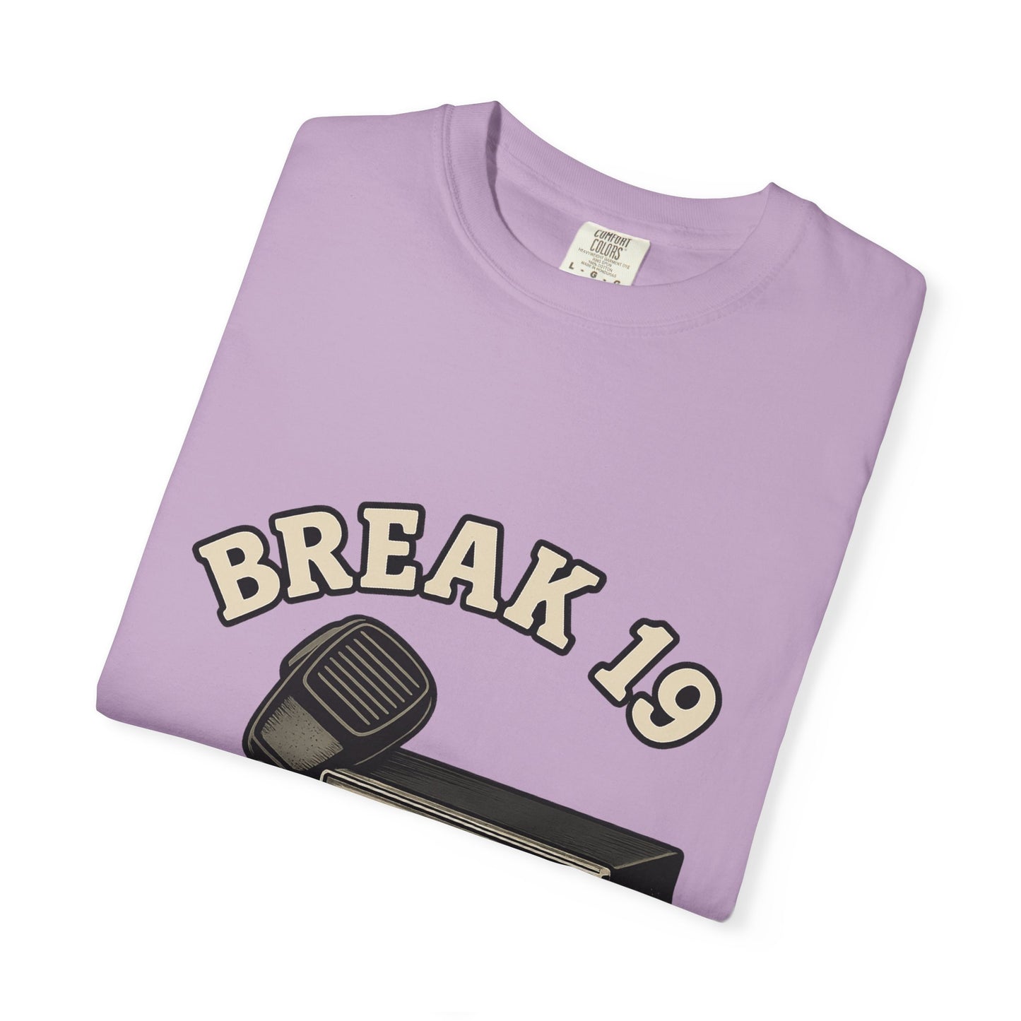 Retro Communication T-shirt with "BREAK 19" Design, Perfect for Truckers & Casual Wear, Gift for Road Trippers, Vintage Style Tee, [...]