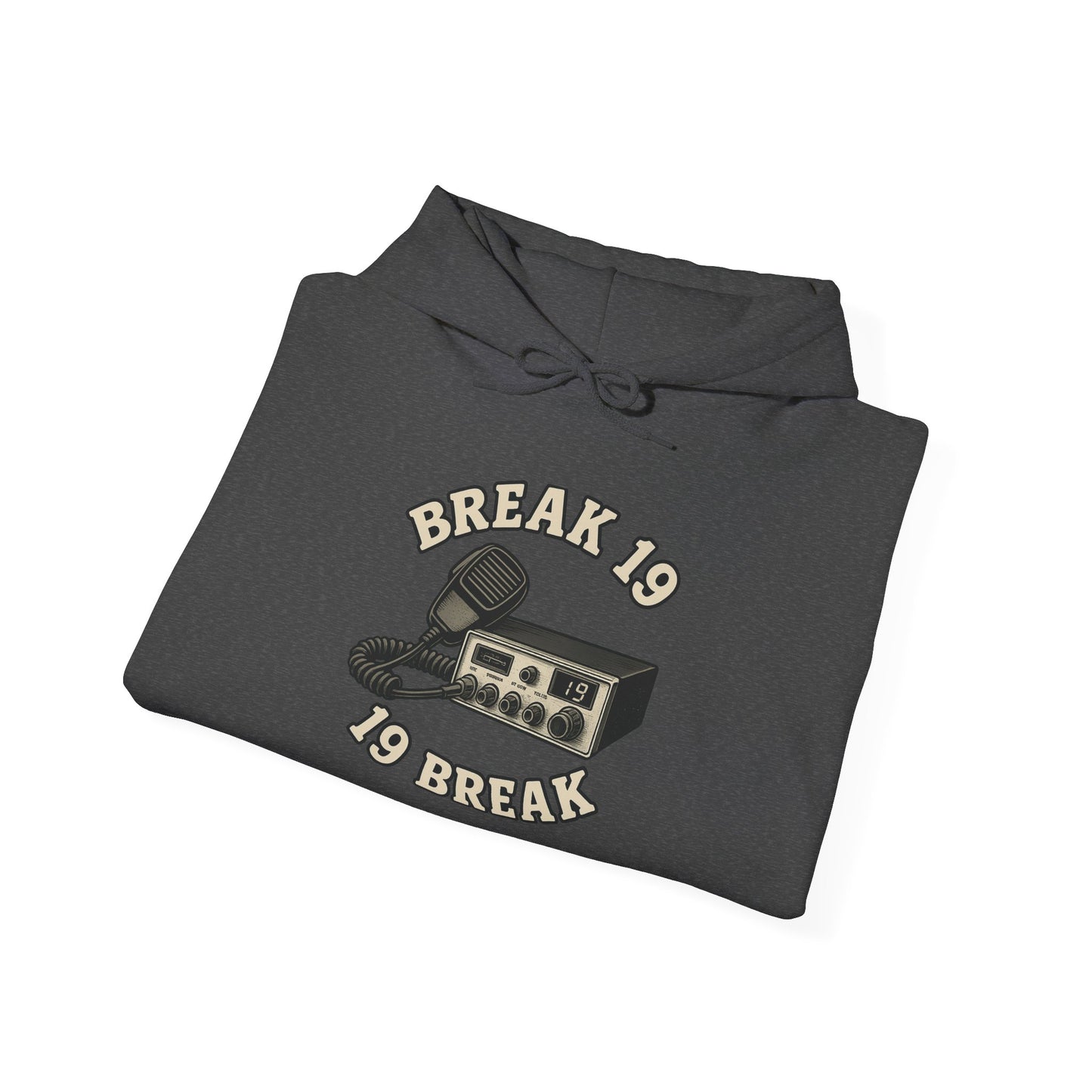 Retro Break 19 Hooded Sweatshirt, Vintage Style, Unisex Pullover, Casual Wear, Gift for Him, Gift for Her, Hip Hop Apparel
